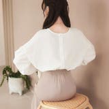 Meiru ボリュームスリーブブラウス | JUNOAH | 詳細画像18