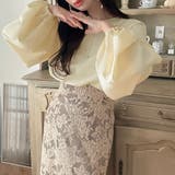 Meiru ボリュームスリーブブラウス | JUNOAH | 詳細画像2