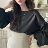 Meiru ボリュームスリーブブラウス | JUNOAH | 詳細画像8