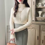 Meiru【選べる】厚手長袖リブニット | JUNOAH | 詳細画像10