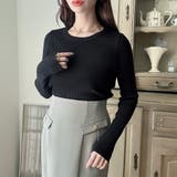 Meiru【選べる】厚手長袖リブニット | JUNOAH | 詳細画像15