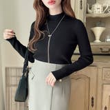 Meiru【選べる】厚手長袖リブニット | JUNOAH | 詳細画像19