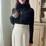 Meiru【選べる】厚手長袖リブニット | JUNOAH | 詳細画像21