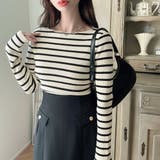 Meiru【選べる】厚手長袖リブニット | JUNOAH | 詳細画像22