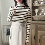 Meiru【選べる】厚手長袖リブニット | JUNOAH | 詳細画像30