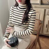 Meiru【選べる】厚手長袖リブニット | JUNOAH | 詳細画像31