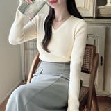 Meiru【選べる】厚手長袖リブニット | JUNOAH | 詳細画像7