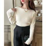 Meiru 【選べる】ラメリブニット | JUNOAH | 詳細画像1 