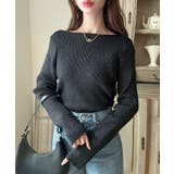 Meiru 【選べる】ラメリブニット | JUNOAH | 詳細画像11 