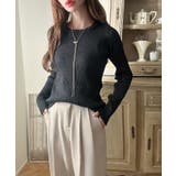 Meiru 【選べる】ラメリブニット | JUNOAH | 詳細画像13 