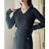 Meiru 【選べる】ラメリブニット | JUNOAH | 詳細画像15 