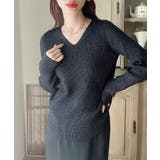 Meiru 【選べる】ラメリブニット | JUNOAH | 詳細画像16 