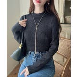 Meiru 【選べる】ラメリブニット | JUNOAH | 詳細画像18 