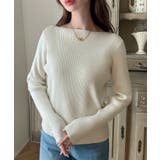 Meiru 【選べる】ラメリブニット | JUNOAH | 詳細画像2 