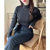 Meiru 【選べる】ラメリブニット | JUNOAH | 詳細画像20 