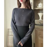 Meiru 【選べる】ラメリブニット | JUNOAH | 詳細画像21 