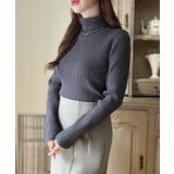 Meiru 【選べる】ラメリブニット | JUNOAH | 詳細画像30 