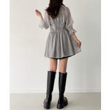 シャーリングデザインシアーチュニック | JUNOAH | 詳細画像13 