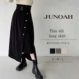 薄手スリットロングスカート | JUNOAH | 詳細画像1 