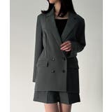 バックリボンテーラードジャケット+ショートパンツSET | JUNOAH | 詳細画像11