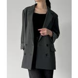 バックリボンテーラードジャケット+ショートパンツSET | JUNOAH | 詳細画像12