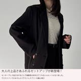 バックリボンテーラードジャケット+ショートパンツSET | JUNOAH | 詳細画像3