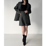 バックリボンテーラードジャケット+ショートパンツSET | JUNOAH | 詳細画像9