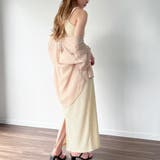 ダブルストラップリブキャミワンピース | JUNOAH | 詳細画像16 