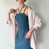 ダブルストラップリブキャミワンピース | JUNOAH | 詳細画像21 