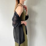 ダブルストラップリブキャミワンピース | JUNOAH | 詳細画像25 