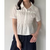 シャーリングトップス  | JUNOAH | 詳細画像2 