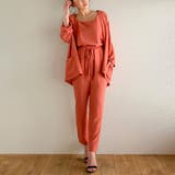 薄手7分袖シャツジャケット3点セットのセットアップ 7分袖テーラードジャケット … | JUNOAH | 詳細画像6 