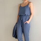 ブルー-ロング | 薄手7分袖シャツジャケット3点セットのセットアップ 7分袖テーラードジャケット … | JUNOAH