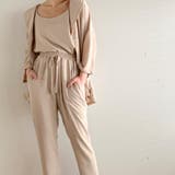 薄手7分袖シャツジャケット3点セットのセットアップ 7分袖テーラードジャケット … | JUNOAH | 詳細画像9 