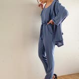 薄手7分袖シャツジャケット3点セットのセットアップ 7分袖テーラードジャケット … | JUNOAH | 詳細画像12 