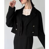 レイヤードデザインショートジャケット＋マーメイドキャミワンピースset | JUNOAH | 詳細画像4 