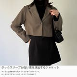 タックスリーブショートジャケット | JUNOAH | 詳細画像3 