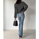 金釦ショート丈ノーカラージャケット | JUNOAH | 詳細画像14