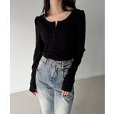 前後2way長袖パフスリーブカットソー | JUNOAH | 詳細画像10 