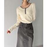 前後2way長袖パフスリーブカットソー | JUNOAH | 詳細画像16 