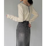 前後2way長袖パフスリーブカットソー | JUNOAH | 詳細画像20 