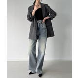 グレンチェックオーバーサイズジャケット＋フレアミニスカート(インパン付き)set | JUNOAH | 詳細画像19 