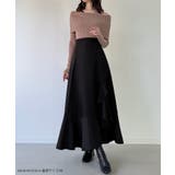 イレへムレースアップスカート(薄手、裏地なし) | JUNOAH | 詳細画像2 