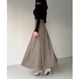 ラッフルレースアップスカート(裏地なし) | JUNOAH | 詳細画像13 