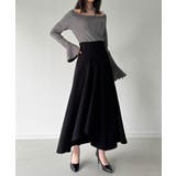 ラッフルレースアップスカート(裏地なし) | JUNOAH | 詳細画像4 