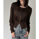 ドロストデザインリブカーディガン | JUNOAH | 詳細画像11 