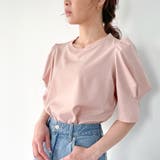ピンク | パフスリーブボリュームブラウス | JUNOAH