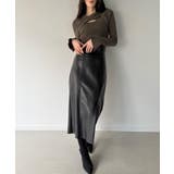 クロスドレープニットトップス | JUNOAH | 詳細画像6 