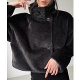 2wayカラーショート中綿フェイクファージャケット | JUNOAH | 詳細画像15