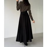 【取り外し可能リボン付き】シャギーカラーニットトップス | JUNOAH | 詳細画像9 